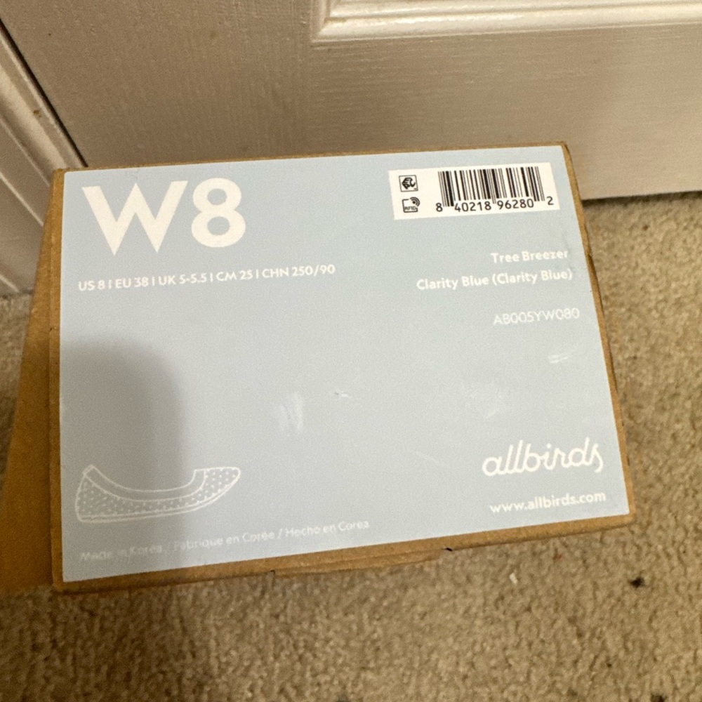 *NWT* Allbirds Women’s White Slip-On Knit Flats - Picture 3 of 3